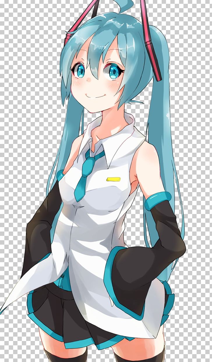 Anime Long Hair Blue Hair Hatsune Miku Black Hair PNG, Clipart, Ahoge, Anime, Black Hair, Blue Hair, Brown Hair Free PNG Download