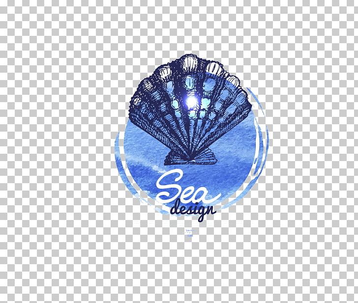 Drawing Watercolor Painting Seashell Illustration PNG, Clipart, Art, Blue, Blue Abstract, Blue Background, Blue Border Free PNG Download