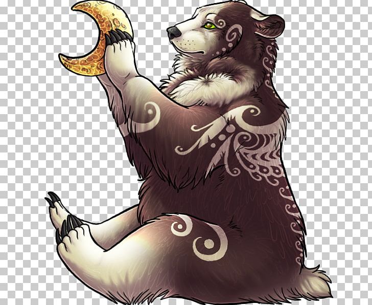 Asian Black Bear Canidae Giant Panda Moon PNG, Clipart, Animals, Art, Asian Black Bear, Bear, Beautiful Free PNG Download