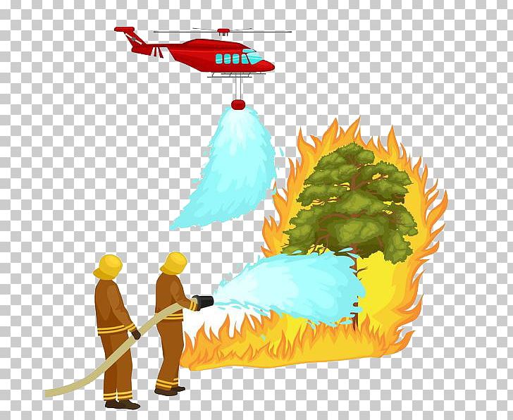 Helicopter Firefighter Wildfire PNG, Clipart, Autumn Tree, Beak, Bird, Burn, Burning Free PNG Download