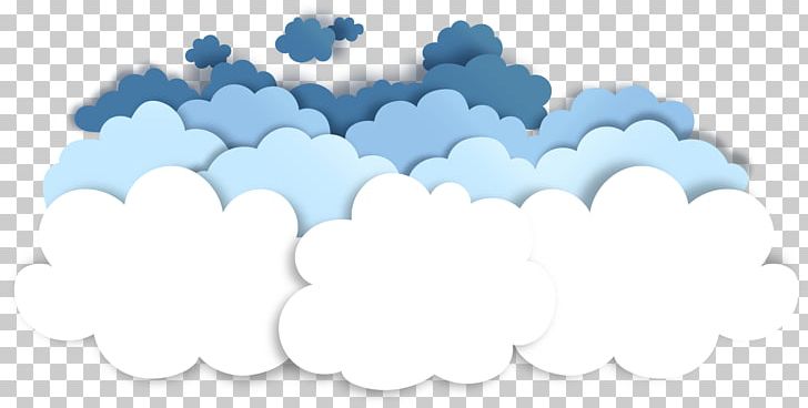 Papercutting Cloud PNG, Clipart, Blue, Christmas Decoration, Clouds, Computer Graphics, Computer Wallpaper Free PNG Download