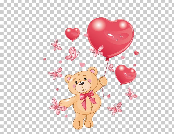 Teddy Bear Heart PNG, Clipart, Balloon, Balloon Cartoon, Balloons, Balloon Vector, Bear Free PNG Download