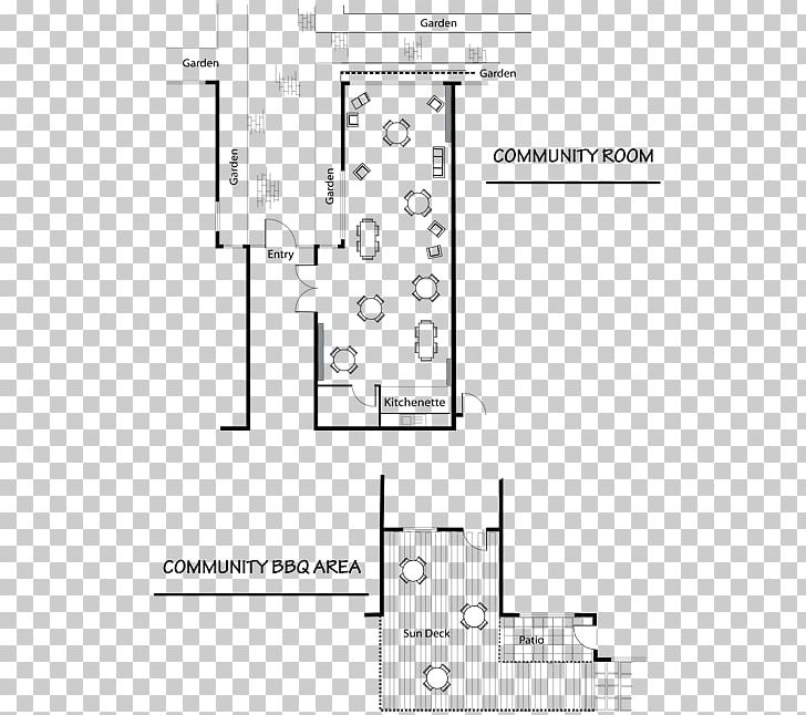 Floor Plan Technical Drawing PNG, Clipart, Angle, Area, Black And White, Diagram, Drawing Free PNG Download