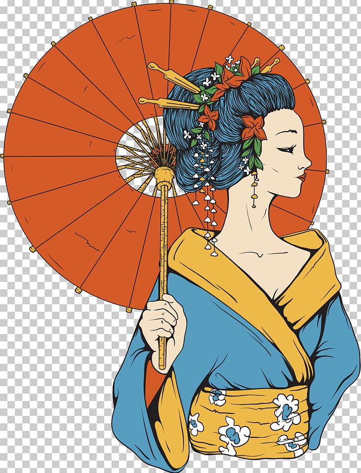 Geisha Woman PNG, Clipart, Art, Encapsulated Postscript, Fiction, Fictional Character, Free Woman Free PNG Download