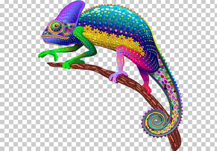 panther chameleon drawing