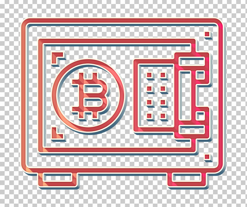 Bitcoin Icon Safe Box Icon Vault Icon PNG, Clipart, Bitcoin Icon, Line, Rectangle, Safe Box Icon, Technology Free PNG Download