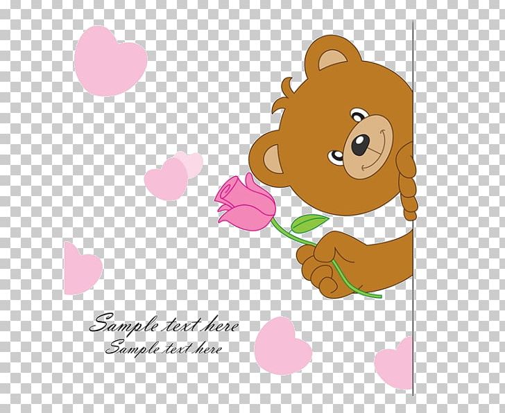 Teddy Bear Flower Stock Photography Illustration PNG, Clipart, Animals, Balloon Cartoon, Bear, Cartoon Couple, Drawing Free PNG Download