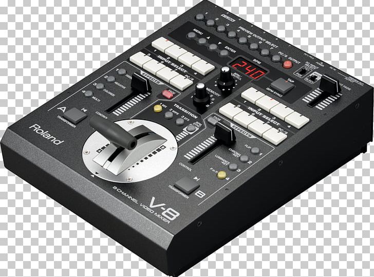 Vision Mixer Roland Corporation Audio Mixers Video Professional Audio PNG, Clipart, Audio Equipment, Audio Mixers, Disc Jockey, Electronic Instrument, Electronic Musical Instrument Free PNG Download