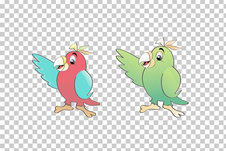Talking Bird Cockatoo Illustration PNG, Clipart, Animals, Beak, Bird, Cartoon, Chicken Free PNG Download