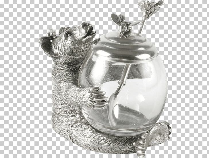Jar Bee Scarsdale Bear Honey PNG, Clipart, Bear, Bee, Black And White, Bowl, Creamer Free PNG Download