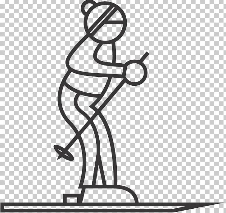 Skiing Drawing Coloring Book Winter Sport PNG, Clipart, Area, Arm, Art, Auto Part, Black And White Free PNG Download