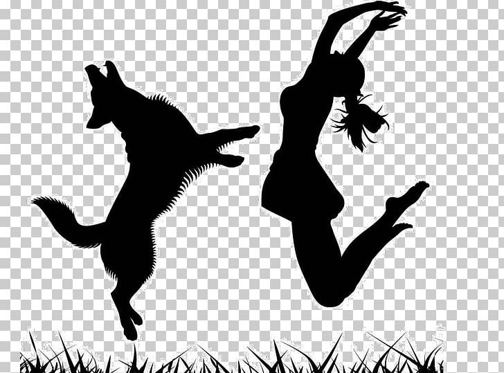 Dog Musical Canine Freestyle Silhouette Canidae PNG, Clipart, Black And White, Canidae, Carnivoran, Dance, Dancing Free PNG Download