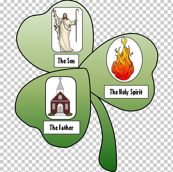 Ireland Shamrock Trinity PNG, Clipart, Area, Brand, Clover, Document, Father Free PNG Download