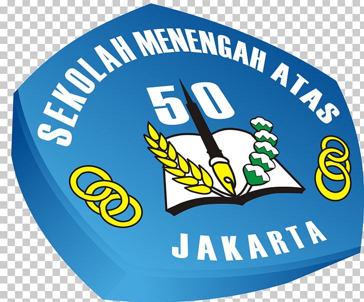 SMA Negeri 50 Jakarta Logo Organization Headgear Font PNG, Clipart, Area, Brand, Headgear, Jakarta, Line Free PNG Download