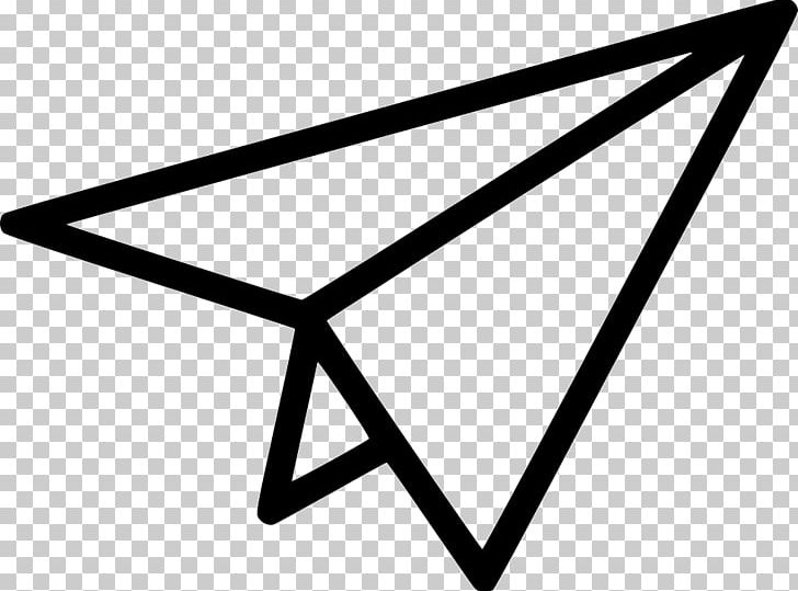 Airplane Paper Plane Computer Icons PNG, Clipart, Airplane, Angle, Area, Black, Black And White Free PNG Download