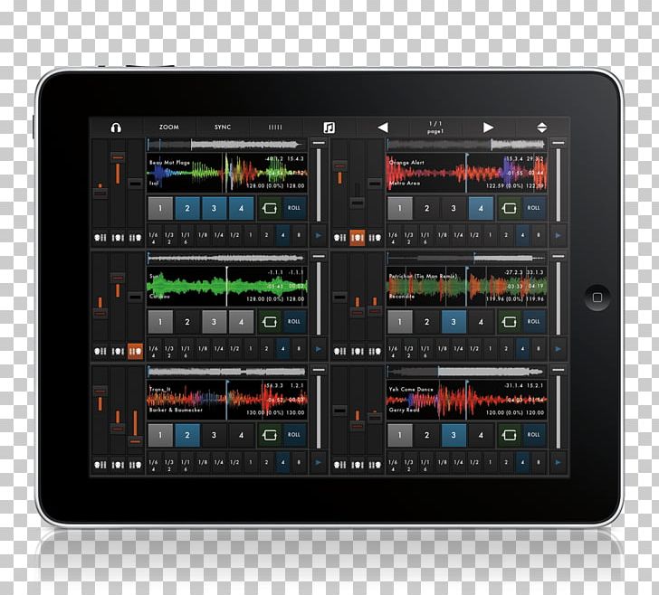 Electronic Musical Instruments Disc Jockey Sound IPad PNG, Clipart, Ableton Live, Analog Synthesizer, App, Apple, Audio Equipment Free PNG Download