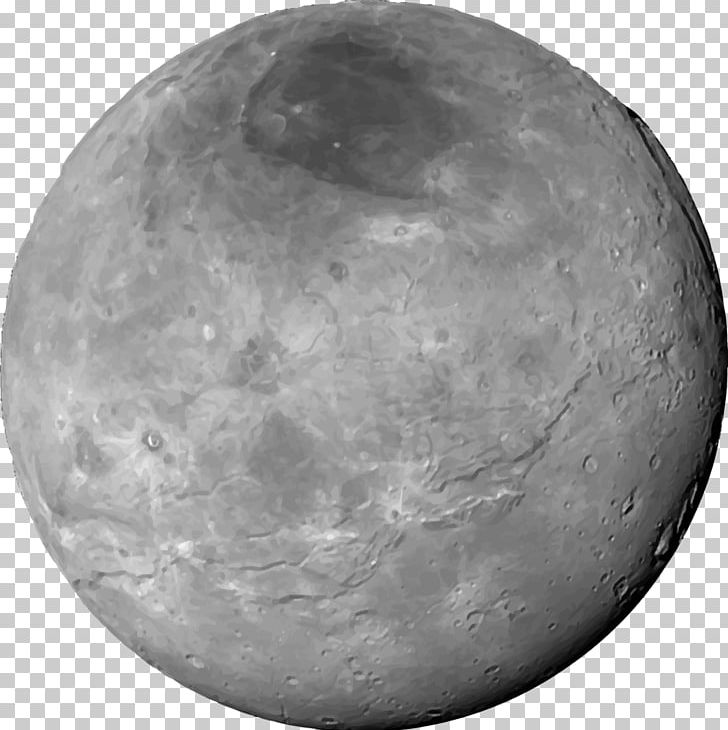 New Horizons Charon Pluto Natural Satellite PNG, Clipart, Astronomical Object, Black And White, Charon, Desktop Wallpaper, Hydra Free PNG Download