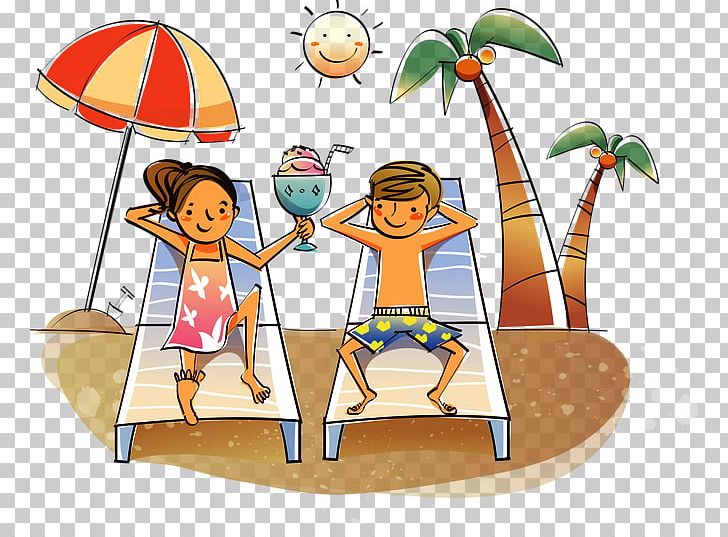 Open Drawing Illustration PNG, Clipart, Area, Beach, Clip Art For Summer, Computer Icons, Couple Free PNG Download