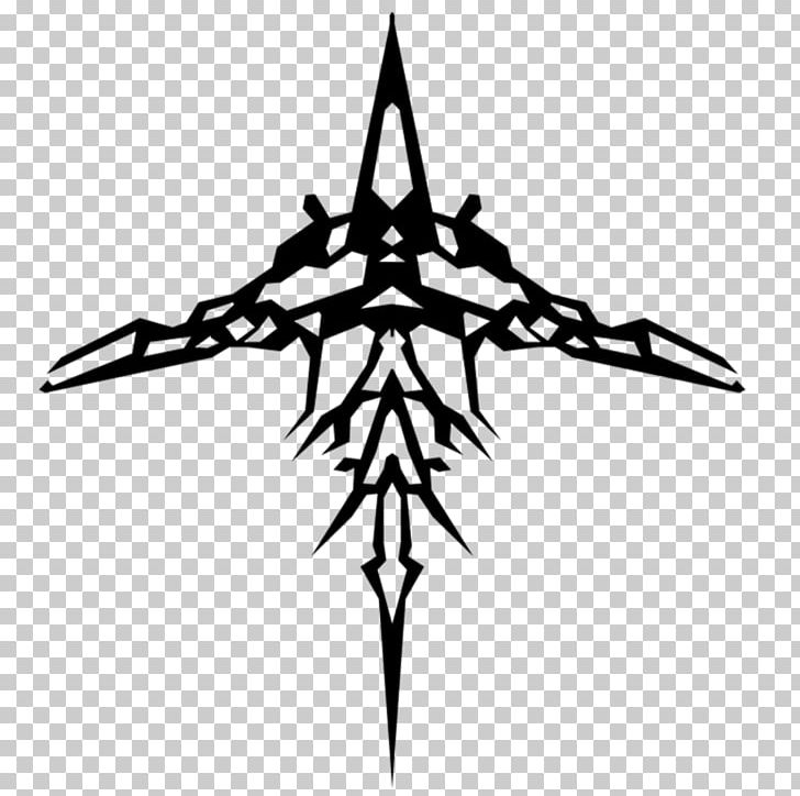 Shu Ouma Inori Yuzuriha Symbol Logo Black And White PNG, Clipart, Anime, Art, Black And White, Branch, Cross Free PNG Download