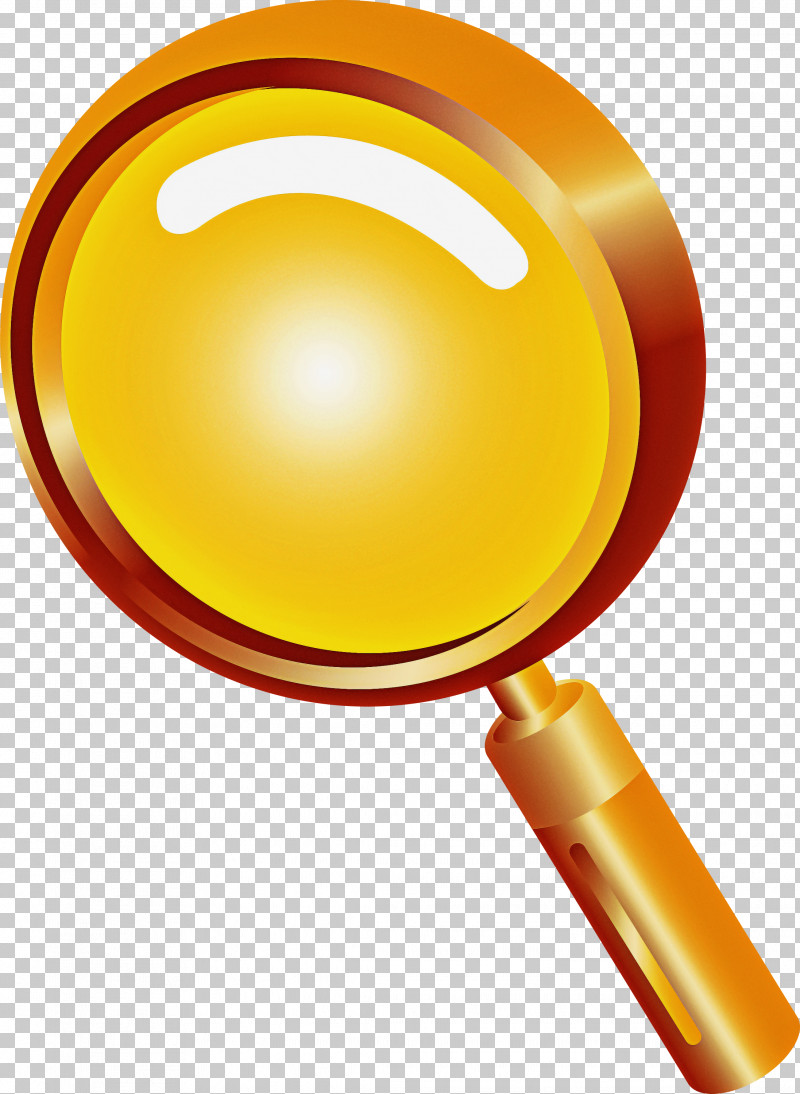 Magnifying Glass Magnifier PNG, Clipart, Magnifier, Magnifying Glass, Yellow Free PNG Download