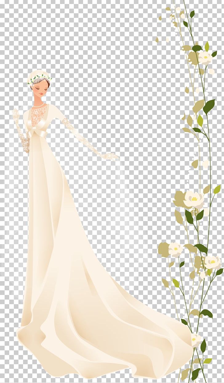 Bride Contemporary Western Wedding Dress Photography PNG, Clipart, Bridal Clothing, Elements Vector, Fashion Design, Fashion Illustration, Flower Free PNG Download