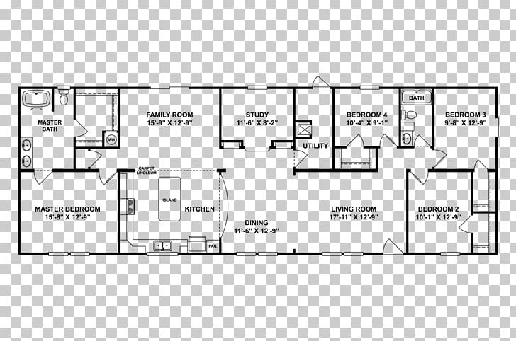 Floor Plan Bedroom Bathroom House Home PNG, Clipart, Angle, Area, Bathroom, Bathtub, Bedroom Free PNG Download