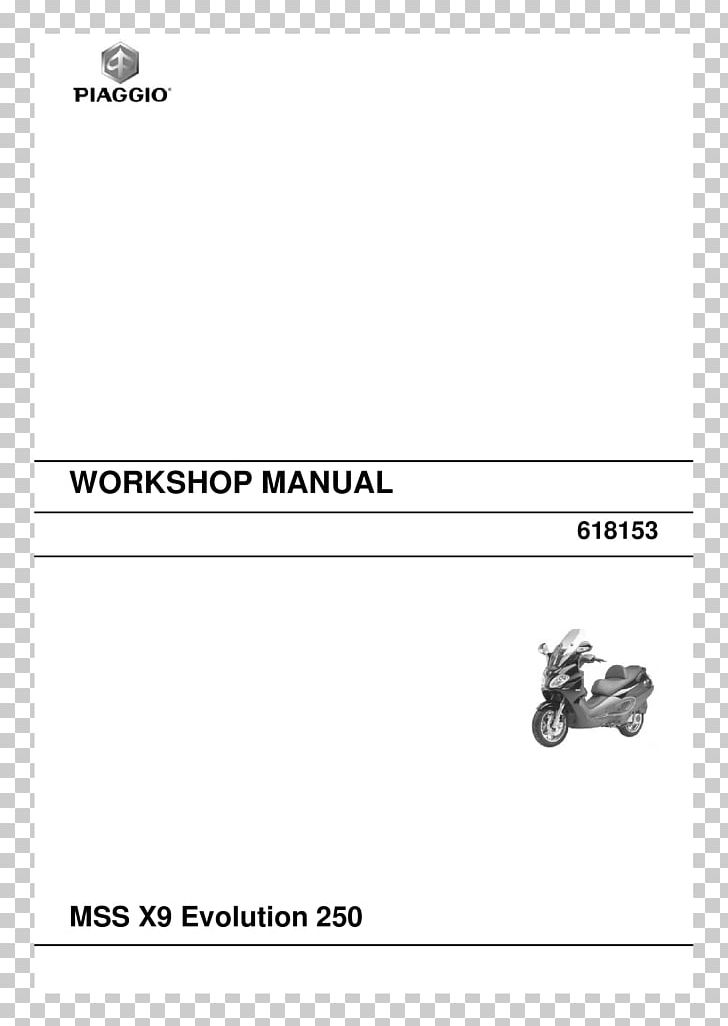 Piaggio X9 Scooter Motorcycle Factory Service Manual PNG, Clipart, Angle, Area, Black And White, Brand, Cars Free PNG Download