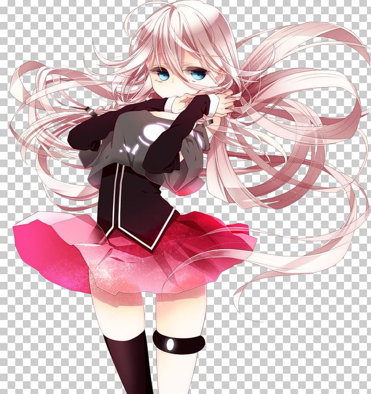 Vocaloid IA Hatsune Miku Kagamine Rin/Len Character PNG, Clipart, Ahoge, Anime, Artwork, Black Hair, Brown Hair Free PNG Download