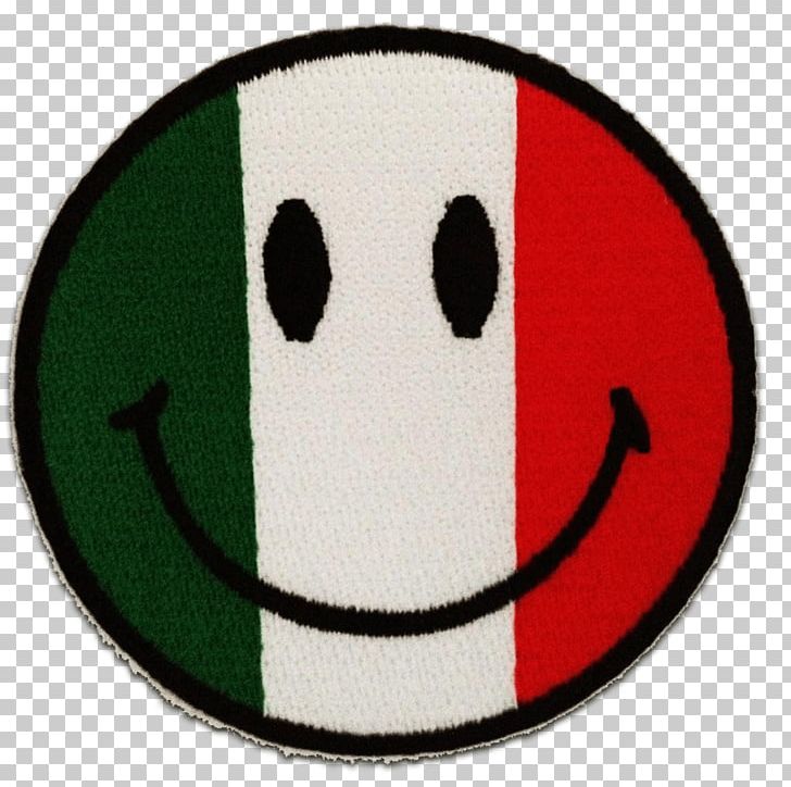Flag Of Italy Smiley Fahne PNG, Clipart, Applique, Embroidered Patch, Embroidery, Emoji, Emoticon Free PNG Download
