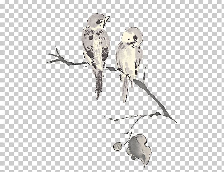 Ink Bird PNG, Clipart, Animals, Art, Beak, Bird, Bird Of Prey Free PNG Download