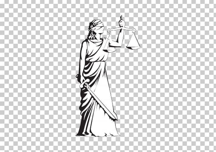 Lady Justice Graphics Themis Symbol PNG, Clipart, Arm, Art, Artwork, Black, Black And White Free PNG Download