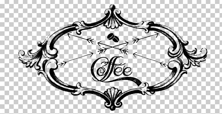 Borders And Frames Frames Decorative Arts PNG, Clipart, Art, Black And White, Body Jewelry, Borders And Frames, Coffee Ilustration Free PNG Download