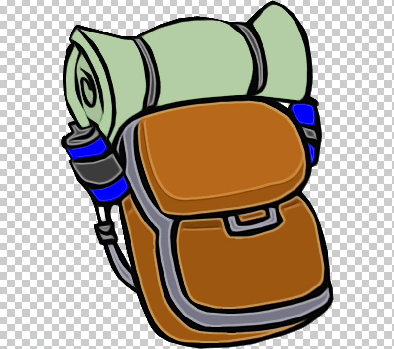 camping backpack clip art
