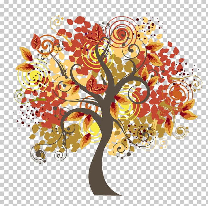 Tree Euclidean Autumn PNG, Clipart, Art, Autumn, Autumn Leaf Color, Christmas Tree, Coconut Tree Free PNG Download