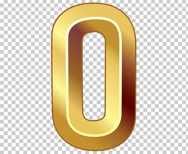 Gold Number 0 PNG, Clipart, Miscellaneous, Numbers Free PNG Download