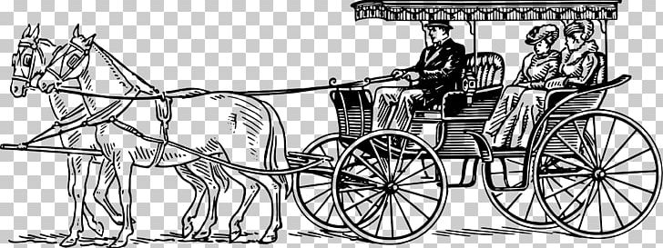 Horse And Buggy Carriage Surrey Horse-drawn Vehicle PNG, Clipart, Animals, Black And White, Carriage, Cart, Chariot Free PNG Download