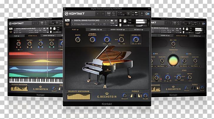 Kontakt C. Bechstein Virtual Studio Technology Native Instruments PNG, Clipart, Audio Receiver, Brand, C Bechstein, Digital Audio Workstation, Download Free PNG Download