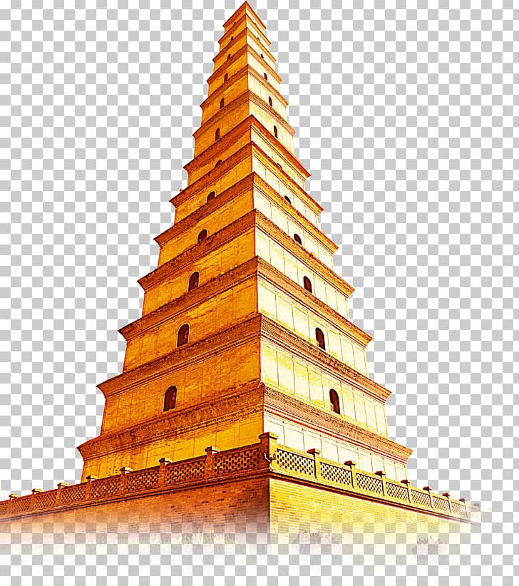 Giant Wild Goose Pagoda Small Wild Goose Pagoda Temple Buddhism PNG, Clipart, Angle, Buddhism, Building, Cartoon Pyramid, China Free PNG Download