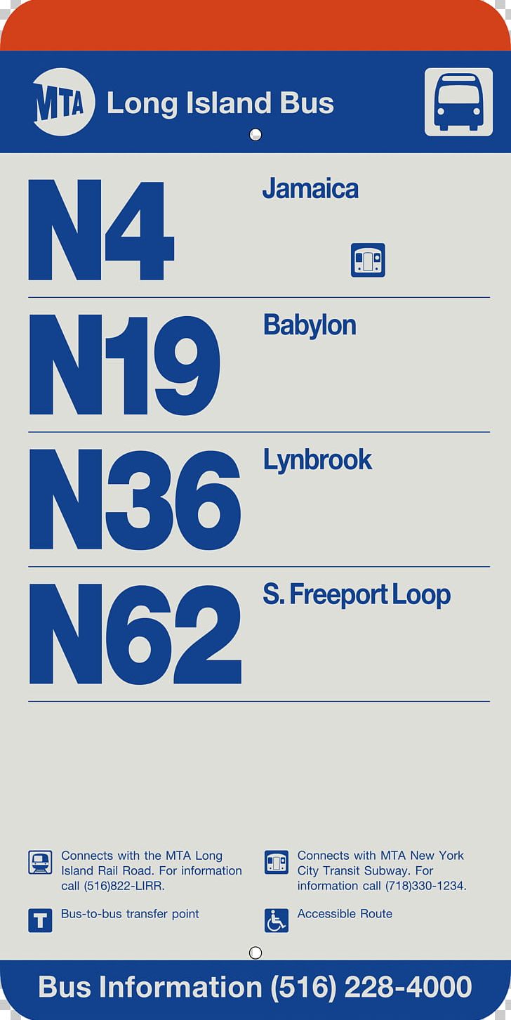 Long Island Bus Metropolitan Transportation Authority Nassau Inter-County Express 0 PNG, Clipart, Area, Blue, Brand, Bus, Line Free PNG Download