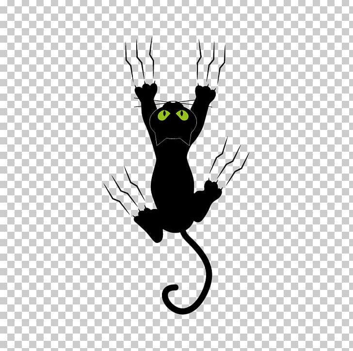 Cat Kitten Wall Decal PNG, Clipart, Black, Black Cat, Carnivoran, Cartoon Cat, Cat Ear Free PNG Download