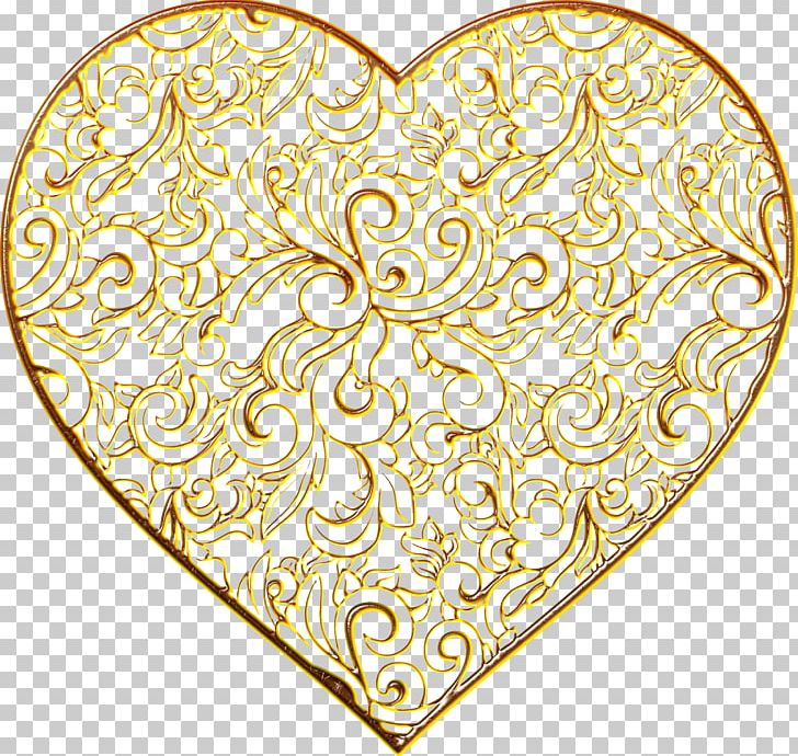 Heart Ornament PNG, Clipart, Area, Art, Chemical Element, Gold Heart, Heart Free PNG Download