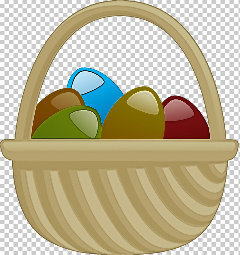 Easter Egg PNG, Clipart, Basket, Beige, Bowl, Easter, Easter Basket Cartoon Free PNG Download
