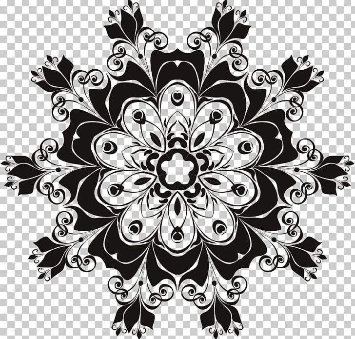 Floral Design Computer Icons PNG, Clipart, Art, Black, Black And White, Circle, Color Free PNG Download