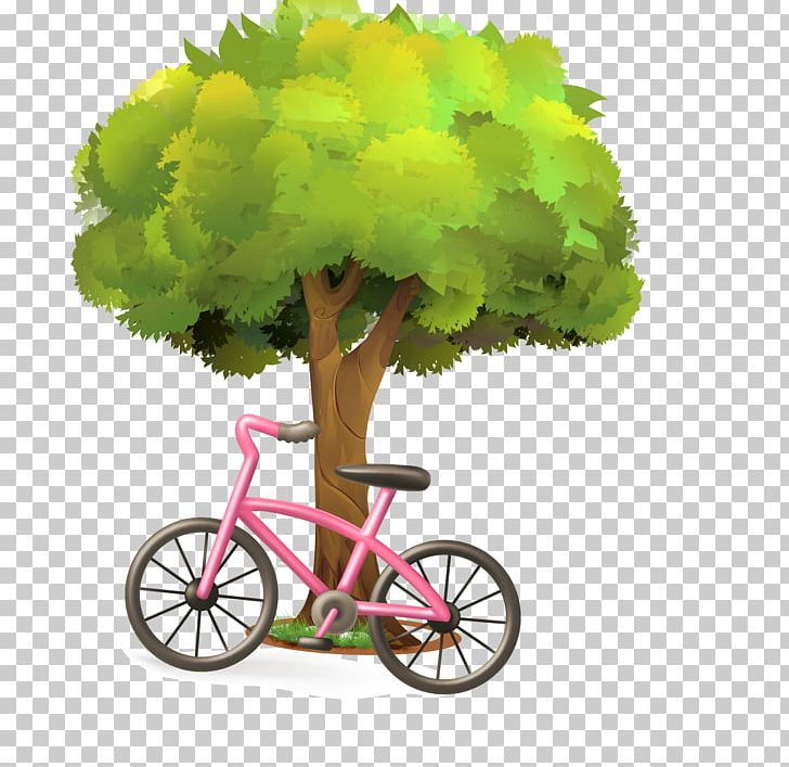 Bicycle Tree PNG, Clipart, Bicycle, Bicycle Accessory, Cartoon, Creative Market, Family Tree Free PNG Download
