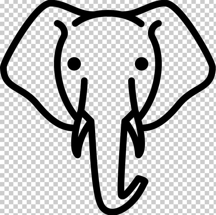 Computer Icons Elephantidae Encapsulated PostScript PNG, Clipart, Animal, Animals, Artwork, Black, Black And White Free PNG Download