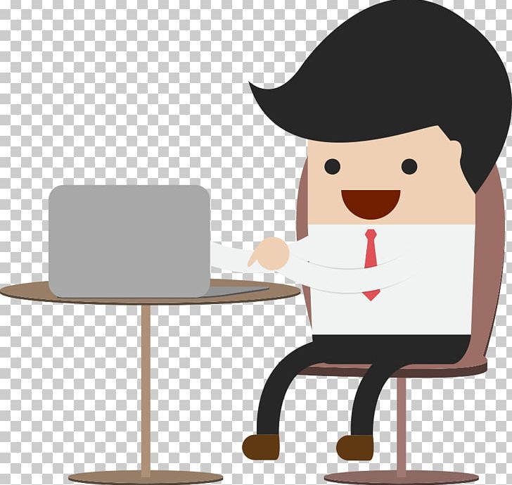 Laptop Businessperson Illustration PNG, Clipart, Business, Business People, Cartoon Character, Cartoon Characters, Character Vector Free PNG Download