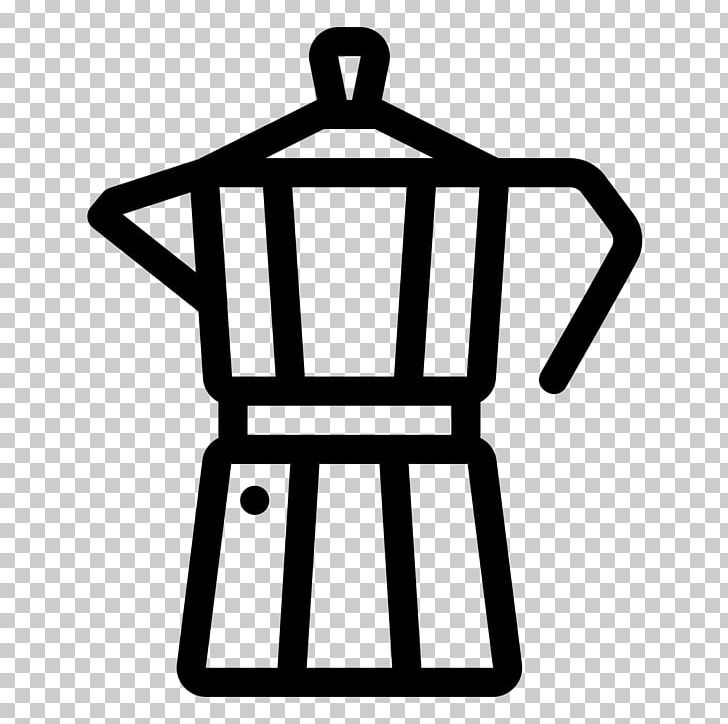 Moka Pot Coffee Computer Icons PNG, Clipart, Black And White, Cafe, Coffee, Coffeemaker, Computer Font Free PNG Download