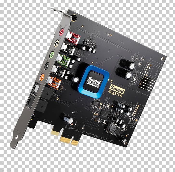 Sound Cards & Audio Adapters Creative Technology Sound Blaster PCI Express PNG, Clipart, Audio, Computer, Computer Hardware, Creative Technology, Electronic Device Free PNG Download