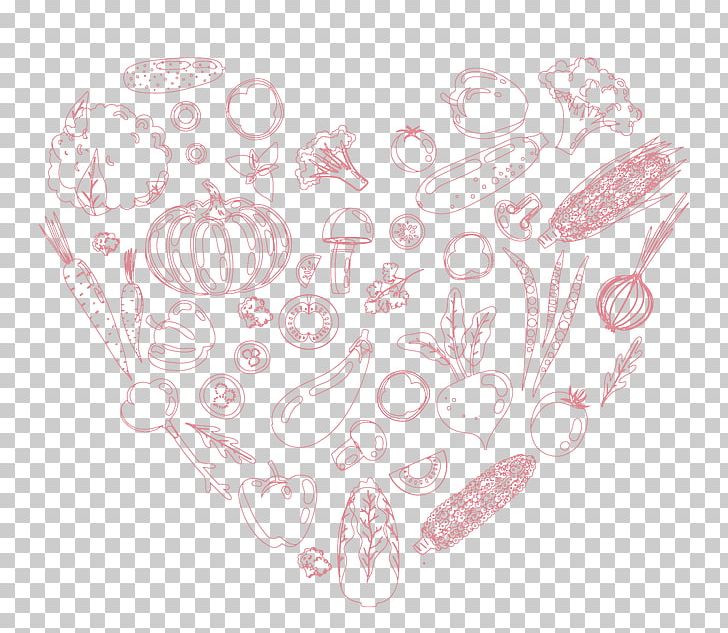 Vegetable Heart PNG, Clipart, Circle, Cuteness, Download, Drawing, Food Free PNG Download