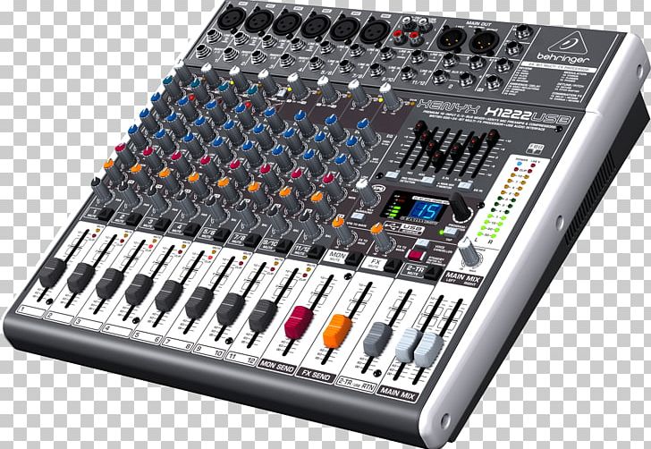 Behringer Xenyx X1222USB Audio Mixers Behringer Xenyx X1204USB Microphone PNG, Clipart, Audio, Audio Equipment, Audio Mixers, Behringer, Behringer Mixer Xenyx Free PNG Download